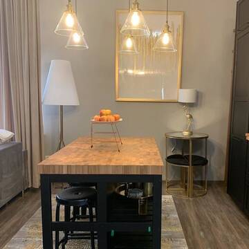 Фото номера Люкс с 1 спальней и видом на город Апарт-отели Villa Casafina Serviced Apartments г. Мангалия 2