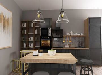 Фото номера Люкс с 1 спальней и видом на город Апарт-отели Villa Casafina Serviced Apartments г. Мангалия 6