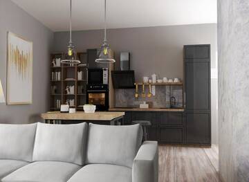 Фото номера Люкс с 1 спальней и видом на город Апарт-отели Villa Casafina Serviced Apartments г. Мангалия 9