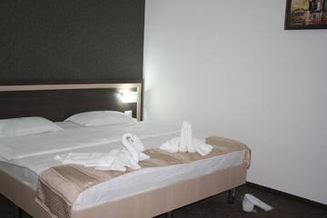 Фото номера Апартаменты с 1 спальней и балконом с видом на море Отель Hotel Solymar г. Мангалия 8